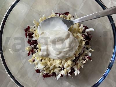 Salotas „Silkė po kailiu“ Žingsnis 4