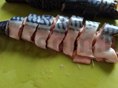 Skumbrė „Dužė“ Žingsnis 1