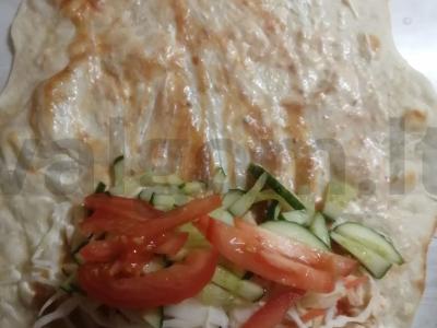 Šašlykas su vištiena ir Pekino kopūstu Žingsnis 9