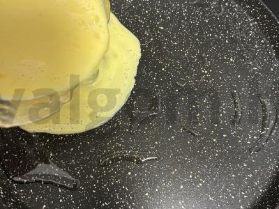 Greitas tortilijų pusryčių receptas per 10 minučių Žingsnis 4