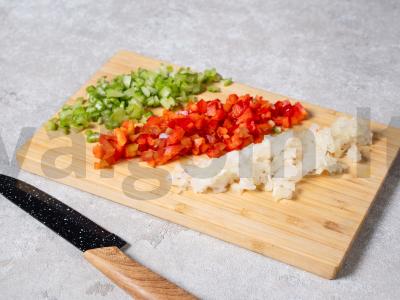 Lasagna su paruoštais lapais Žingsnis 1