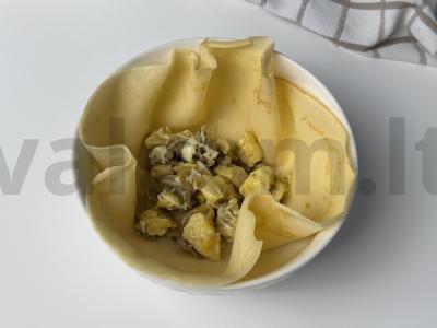 Ryžių miltų blynai su vištiena Žingsnis 8