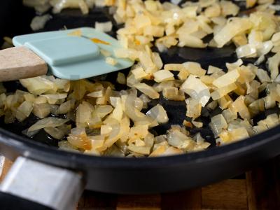 Lasagna su paruoštais lapais Žingsnis 4