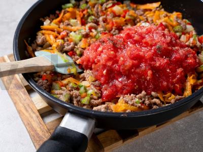 Lasagna su paruoštais lapais Žingsnis 8