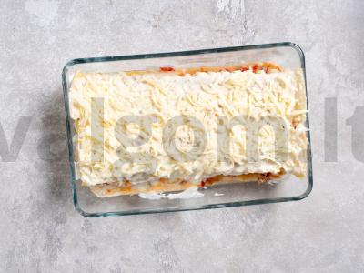 Lasagna su paruoštais lapais Žingsnis 16