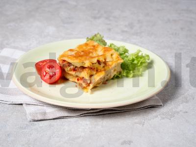 Lasagna su paruoštais lapais pagrindine nuotrauka