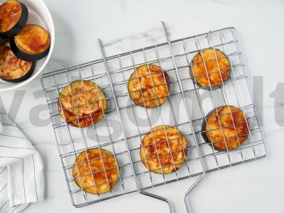 Kepti baklažanai ant anglių Žingsnis 4