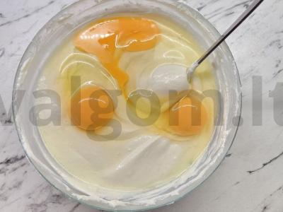 Kefyro apkepas-čizkeikas per 90 minučių Žingsnis 3