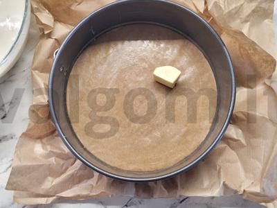 Kefyro apkepas-čizkeikas per 90 minučių Žingsnis 8