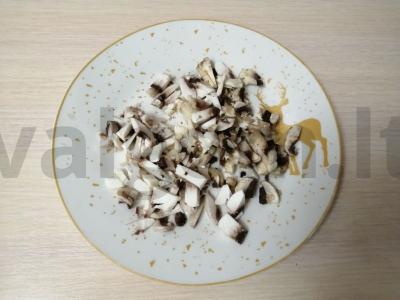 Grybų užtepas su varškės sūriu Žingsnis 1