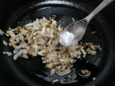 Grybų užtepas su varškės sūriu Žingsnis 5