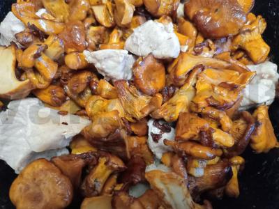 Šampinjonų troškinys su kiauliena Žingsnis 5