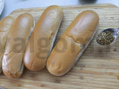 Namų stiliaus hot-dog su Pekino kopūstu Žingsnis 3