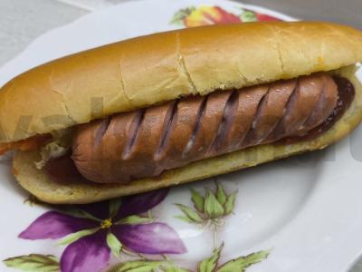 Namų stiliaus hot-dog su Pekino kopūstu pagrindine nuotrauka