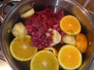 Uogų ir vaisių kompotas per 120 minučių Žingsnis 4