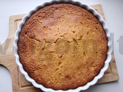 Morkų-apelsinų pyragas Žingsnis 8