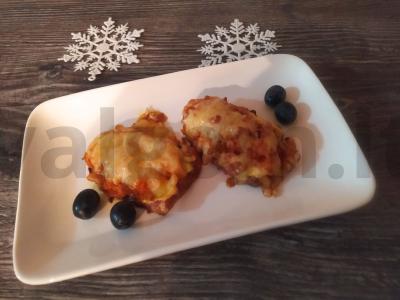 Lašiša po daržovių šydu vakarienei pagrindine nuotrauka