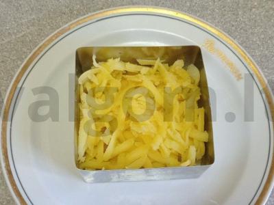 Edam sūris po šydu Žingsnis 2