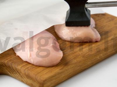 Vištienos salsimbokas Žingsnis 1