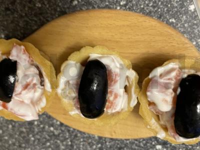 Kanapė „Drakono akys“ Žingsnis 6