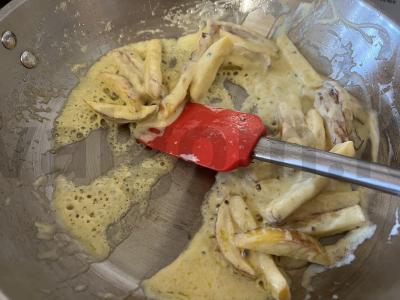 Kepta ridikėliai grietinės padaže kaip garnyras Žingsnis 11