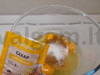 Šokoladiniai moliūgų brownies Žingsnis 4