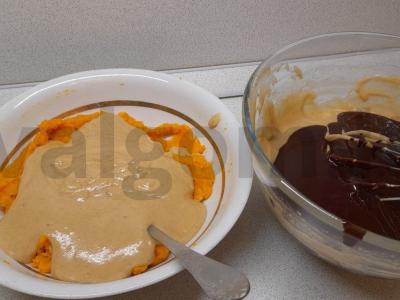 Šokoladiniai moliūgų brownies Žingsnis 6