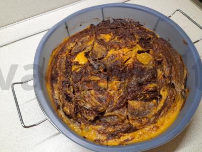 Šokoladiniai moliūgų brownies Žingsnis 8