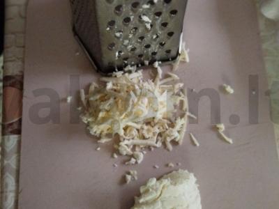 Lęšių apkepas su Adygei sūriu Žingsnis 2