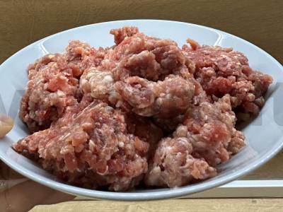 Kotletai iš faršo su svogūnais ir džiovintais česnakais Žingsnis 1