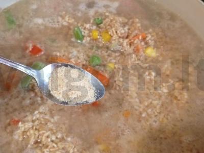 Bulguras su meatballs Žingsnis 9