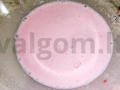 Varškės apkepas su džiovintais vaisiais ir šaldytomis uogomis Žingsnis 4