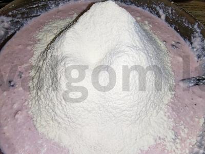 Varškės apkepas su džiovintais vaisiais ir šaldytomis uogomis Žingsnis 8