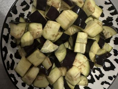 Baklažanai „Kaip grybai“ Žingsnis 2