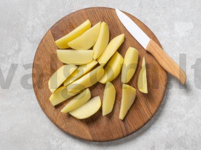 Kaimiška bulvė orkaitėje Žingsnis 1