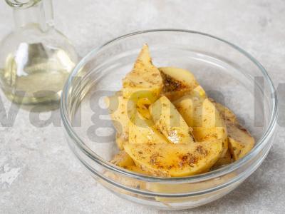 Kaimiška bulvė orkaitėje Žingsnis 3