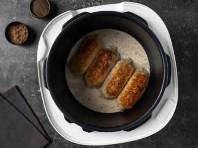 Kotletai su piure ir padažu Žingsnis 3