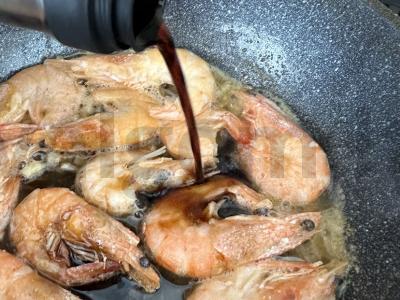 Krevetės sojų padaže Žingsnis 5