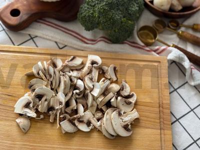 Kreminė brokolių ir grybų sriuba per 35 minutes Žingsnis 8