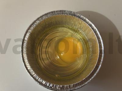 Keptas kiaušinis pusryčiams Žingsnis 2