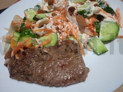 Jautienos steikas, keptas kvapniame svieste pagrindine nuotrauka