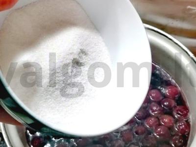 Vyšnių kisielius Žingsnis 3