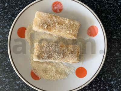 Plačiakampės žuvies lazdelės Žingsnis 2