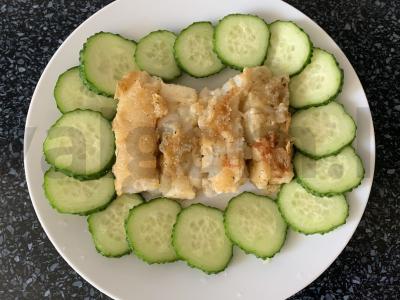 Plačiakampės žuvies lazdelės pagrindine nuotrauka