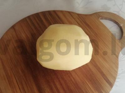 Namų stiliaus bulvių traškučiai Žingsnis 1