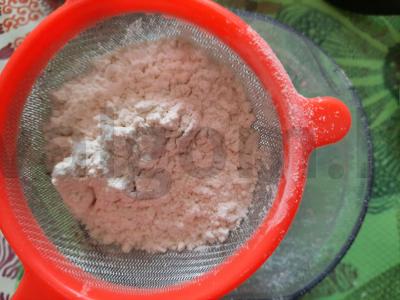 Blynai ant avižų pieno su arbūzu Žingsnis 3