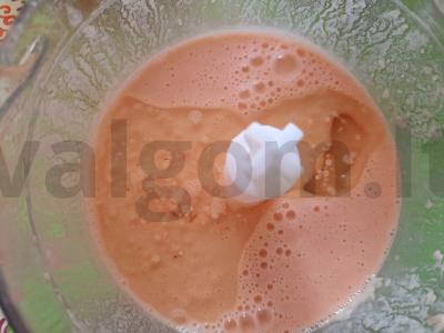 Blynai ant avižų pieno su arbūzu Žingsnis 4