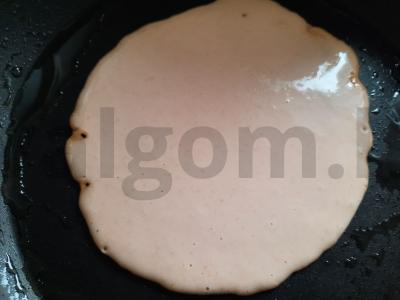 Blynai ant avižų pieno su arbūzu Žingsnis 5