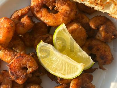 Krevetės sojų-limono marinate pagrindine nuotrauka