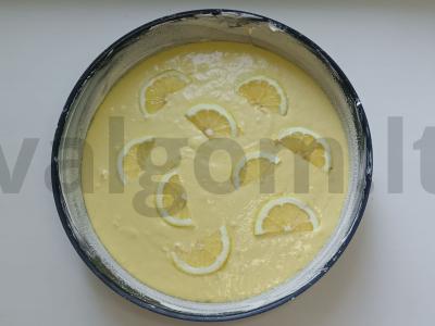 Citrinų pyragas su ciberžole Žingsnis 6